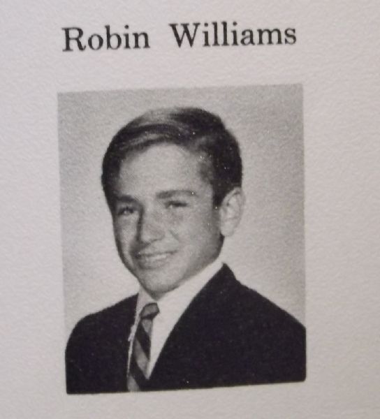 Robin Williams Original 1966 Detroit Country Day School Yearbook